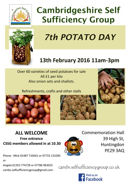 CSSG Potato day 2016